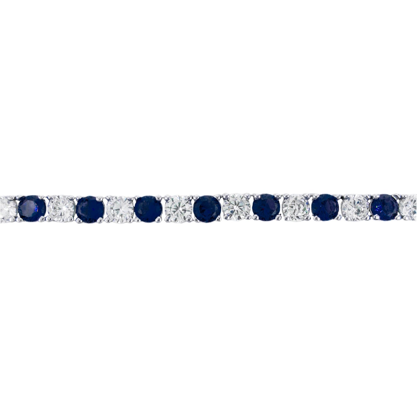 Dark Blue Stone Tennis Bracelet